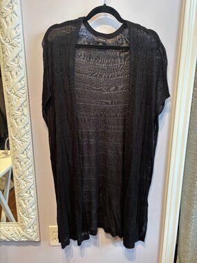 Torrid Sheer Mid Length Cardigan Size 1/2